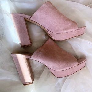 Steve Madden Pink "Tavish" Heels